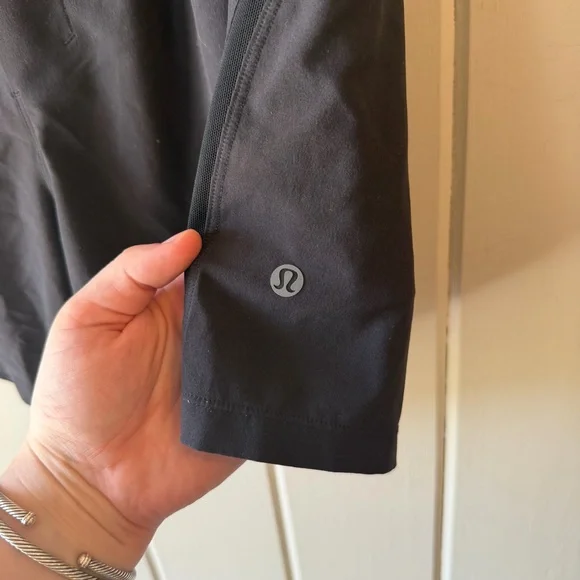 lululemon athletica Black Athletic Shorts, Size Large, EUC Like New - Picture 3 of 8